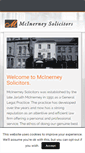 Mobile Screenshot of mcinerneysolicitors.com